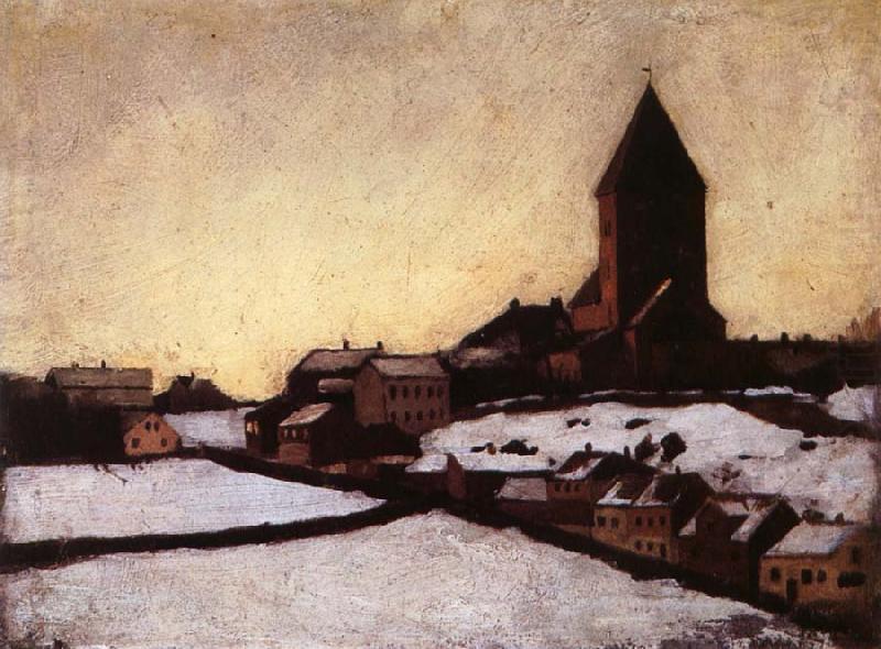 The Old Ike Church, Edvard Munch